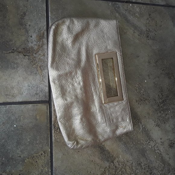 Gold Michael Kors Clutch - Picture 2 of 3